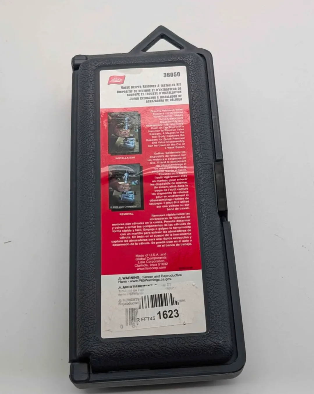 Lisle 36050 Valve Keeper Remover & Installer Kit thumbnail