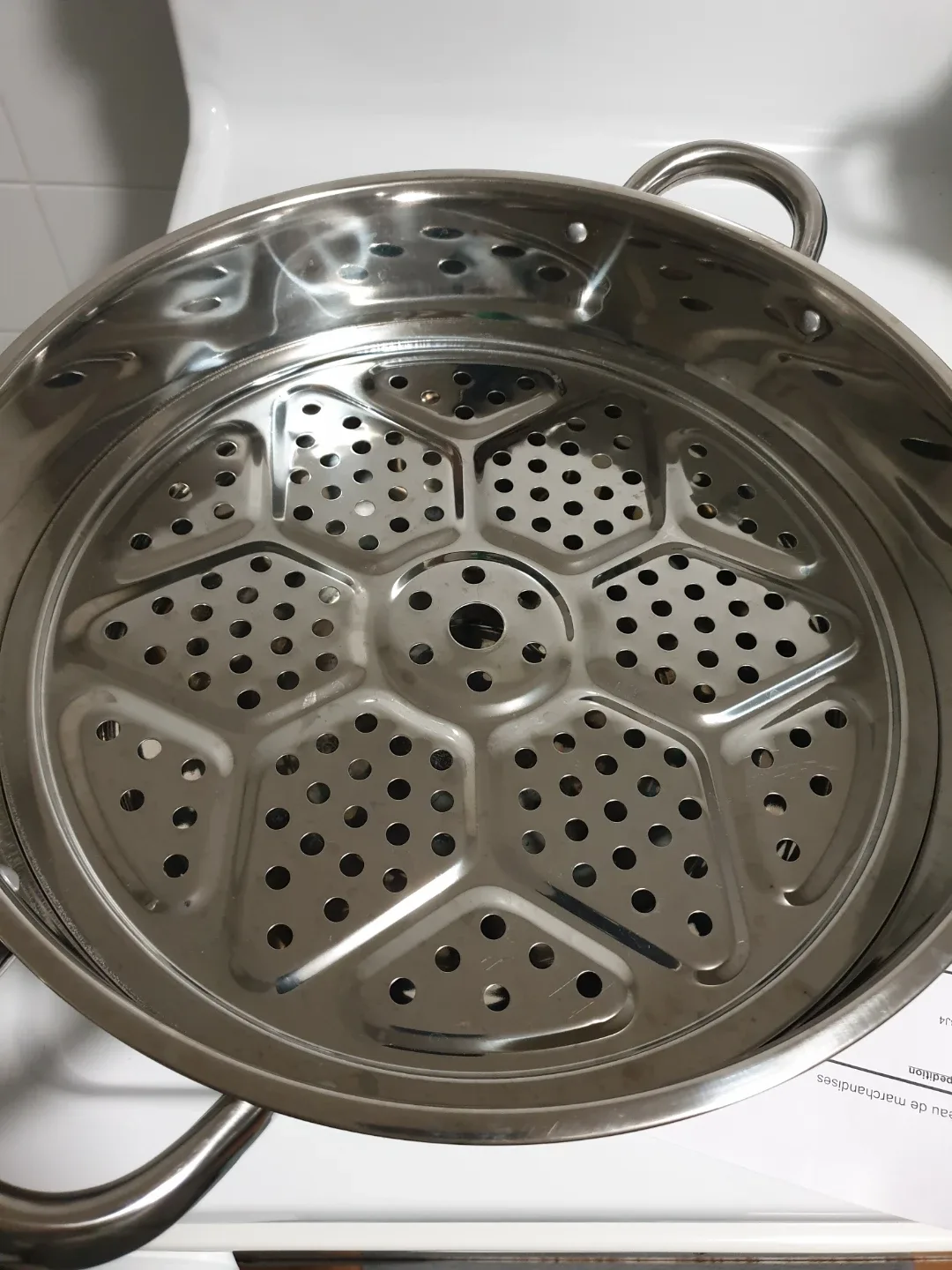 💚 GUC Steamer 34cm Stainless Steel 💚 image indicator(7)