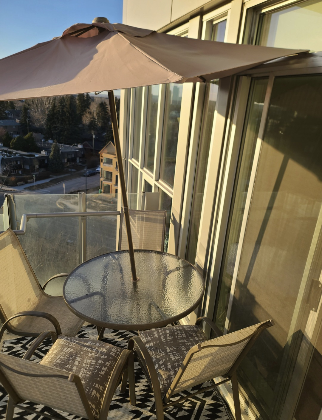 Balcony Patio Set with Umbrella - photo 2