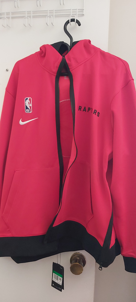 Brand new Men's Toronto Raptors Nike NBA Hoodie - photo 2