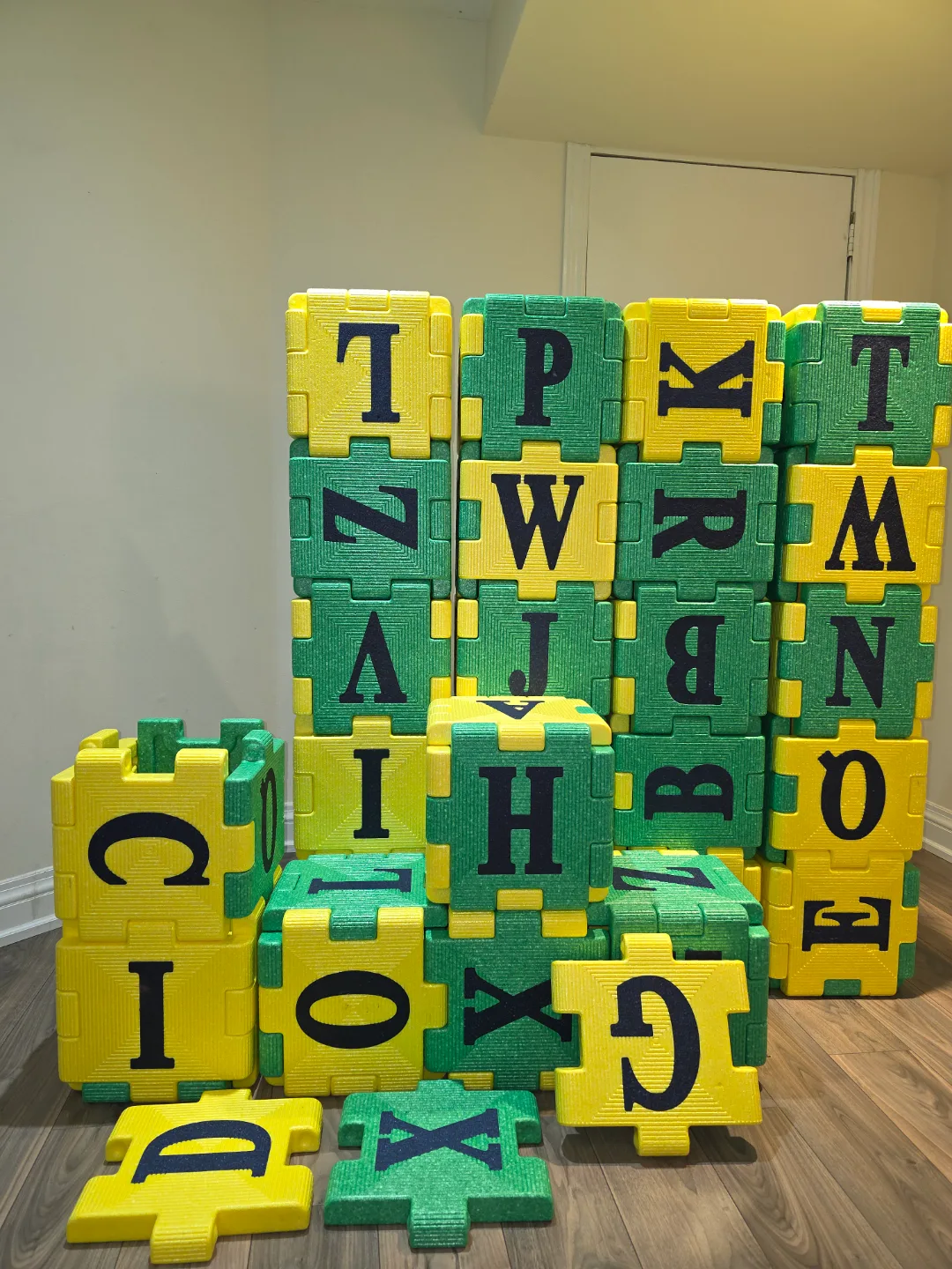 Large Alphabet Foam Puzzle Blocks thumbnail