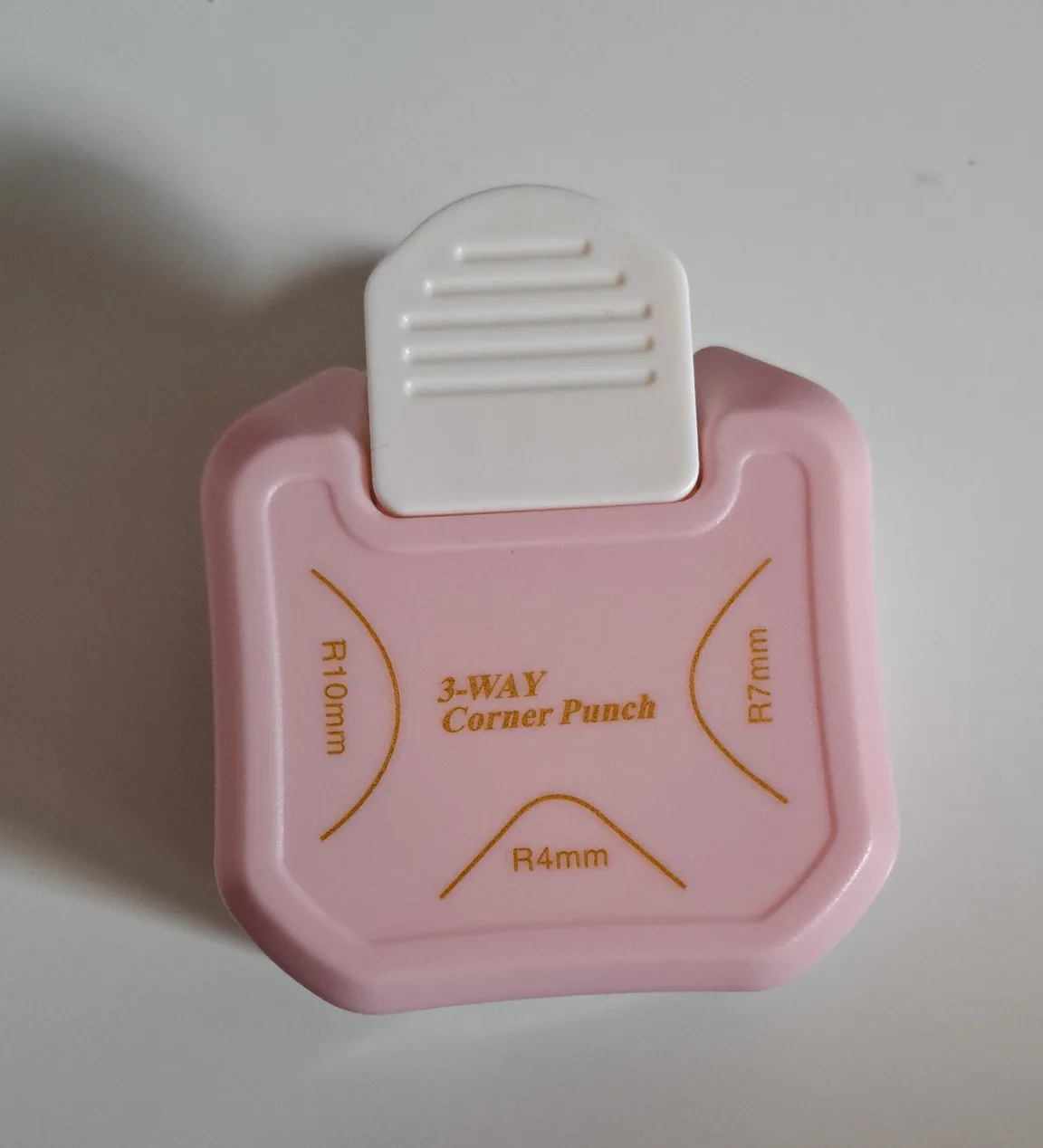 Pink 3-Way Corner Punch image indicator(2)