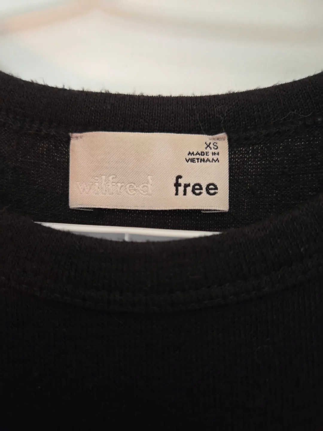 Wilfred Free Black Mini Dress Size XS image indicator(2)