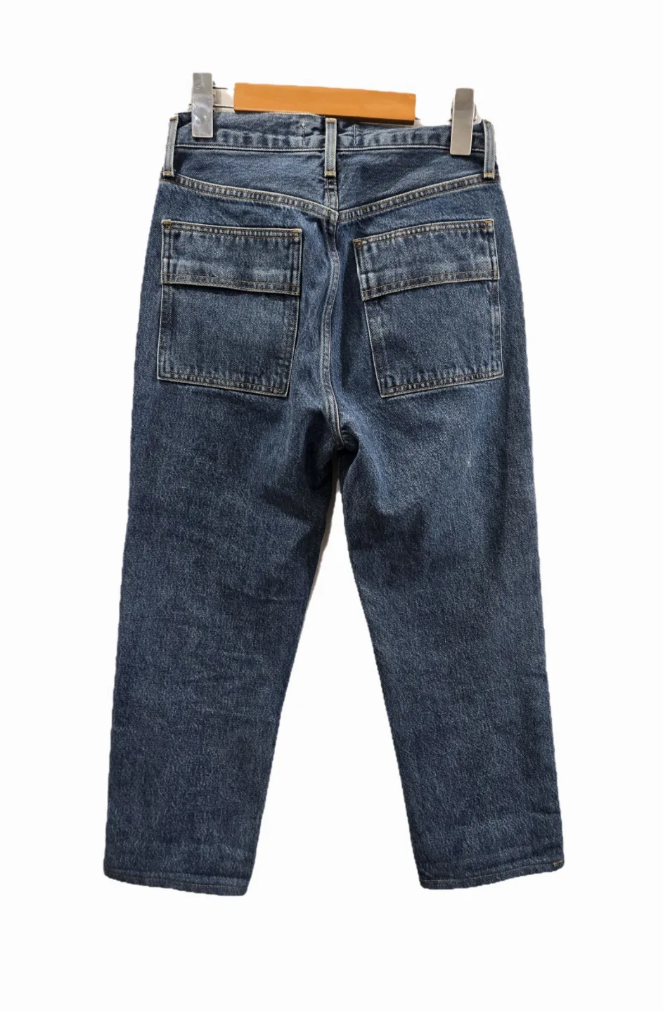 Agolde Cropped Cooper Cargo in Regulation Size 23-24 image indicator(9)