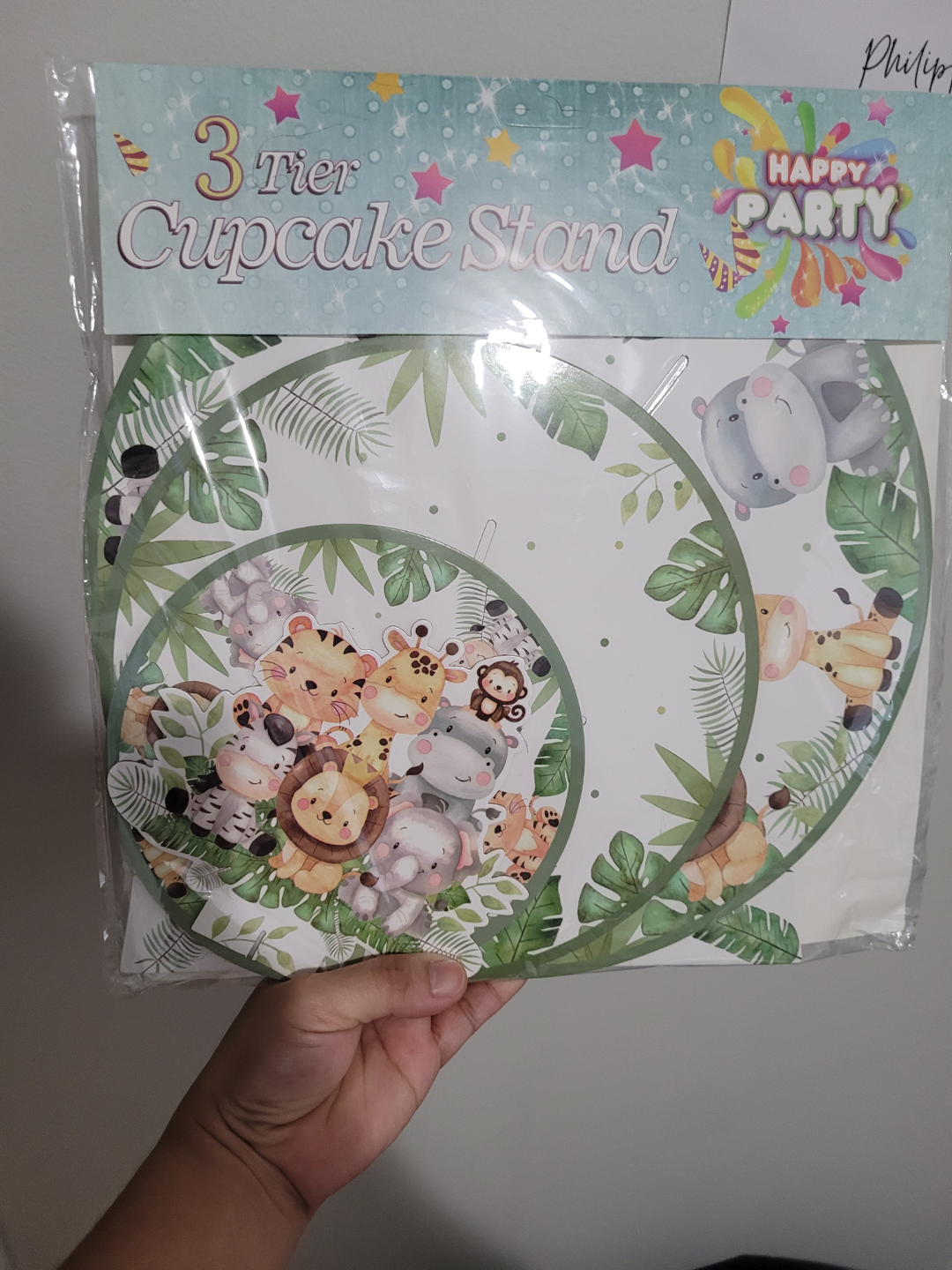 safari Cupcake stand
