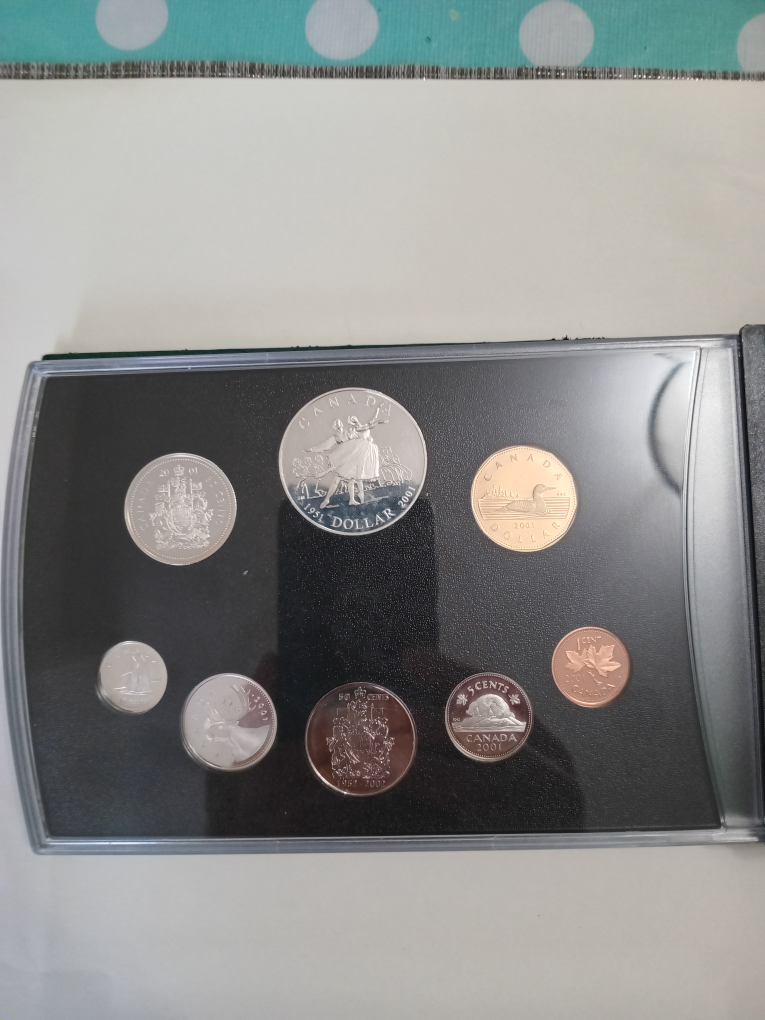 2001 Canadian Proof Set - photo 2