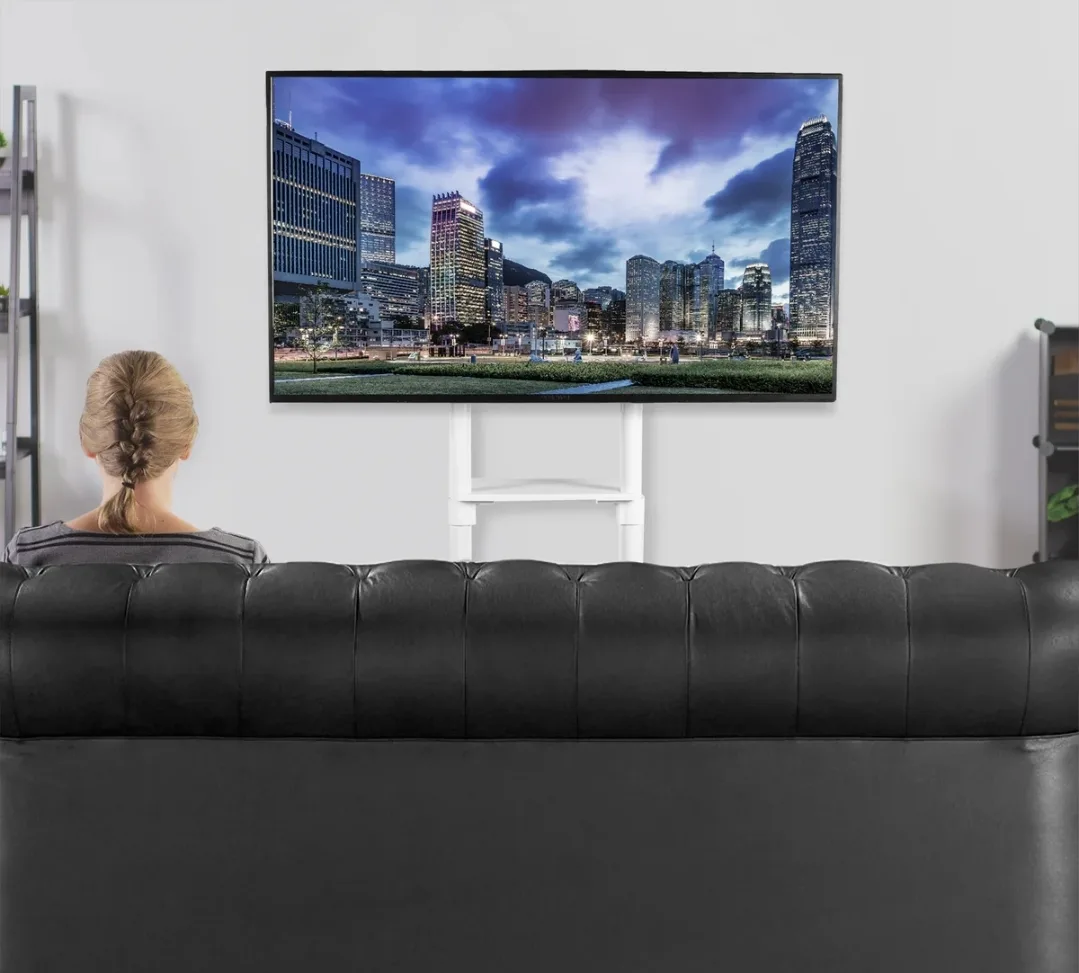 VIVO Mobile Portrait to Landscape Mobile TV Stand image indicator(9)