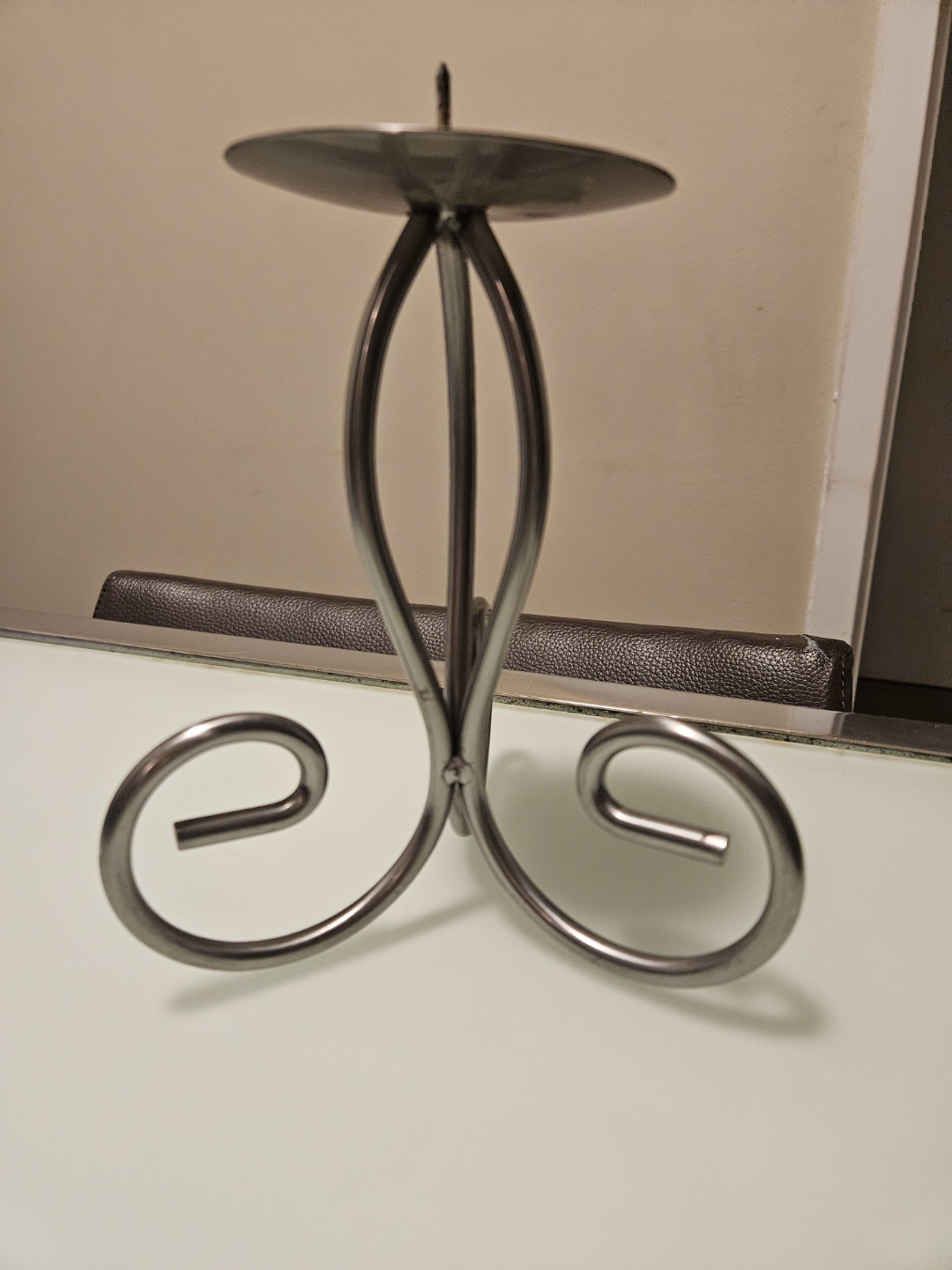MOVING SALE!-  Elegant Metal Candle Holder