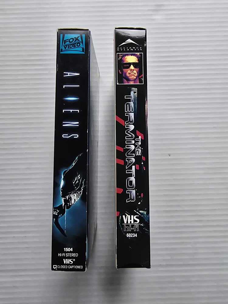 Movies vhs Tapes: Aliens & The Terminator - photo 4