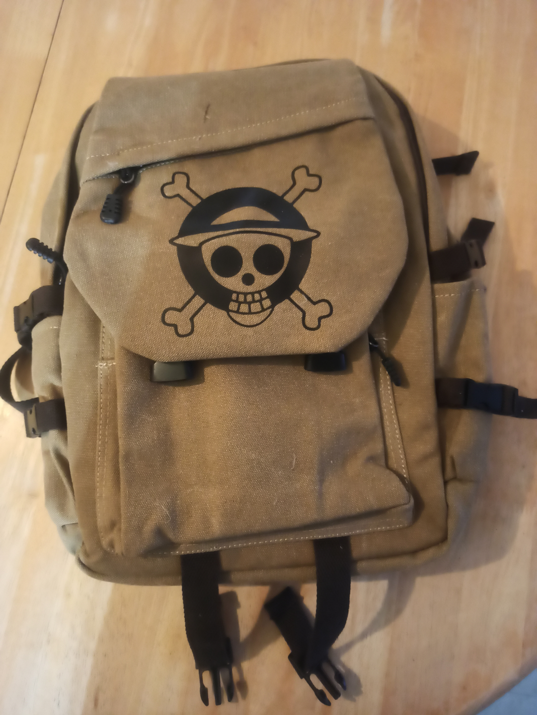 One Piece Straw Hat Pirates Backpack
