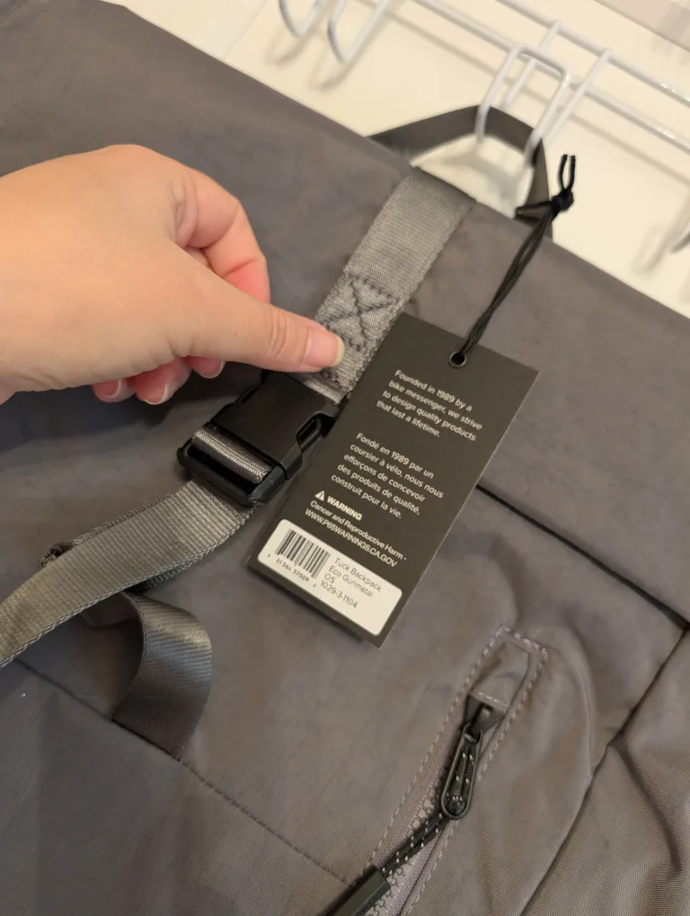 BNWT, Timbuk2 Authority Pack Backpack - Grey image indicator(2)