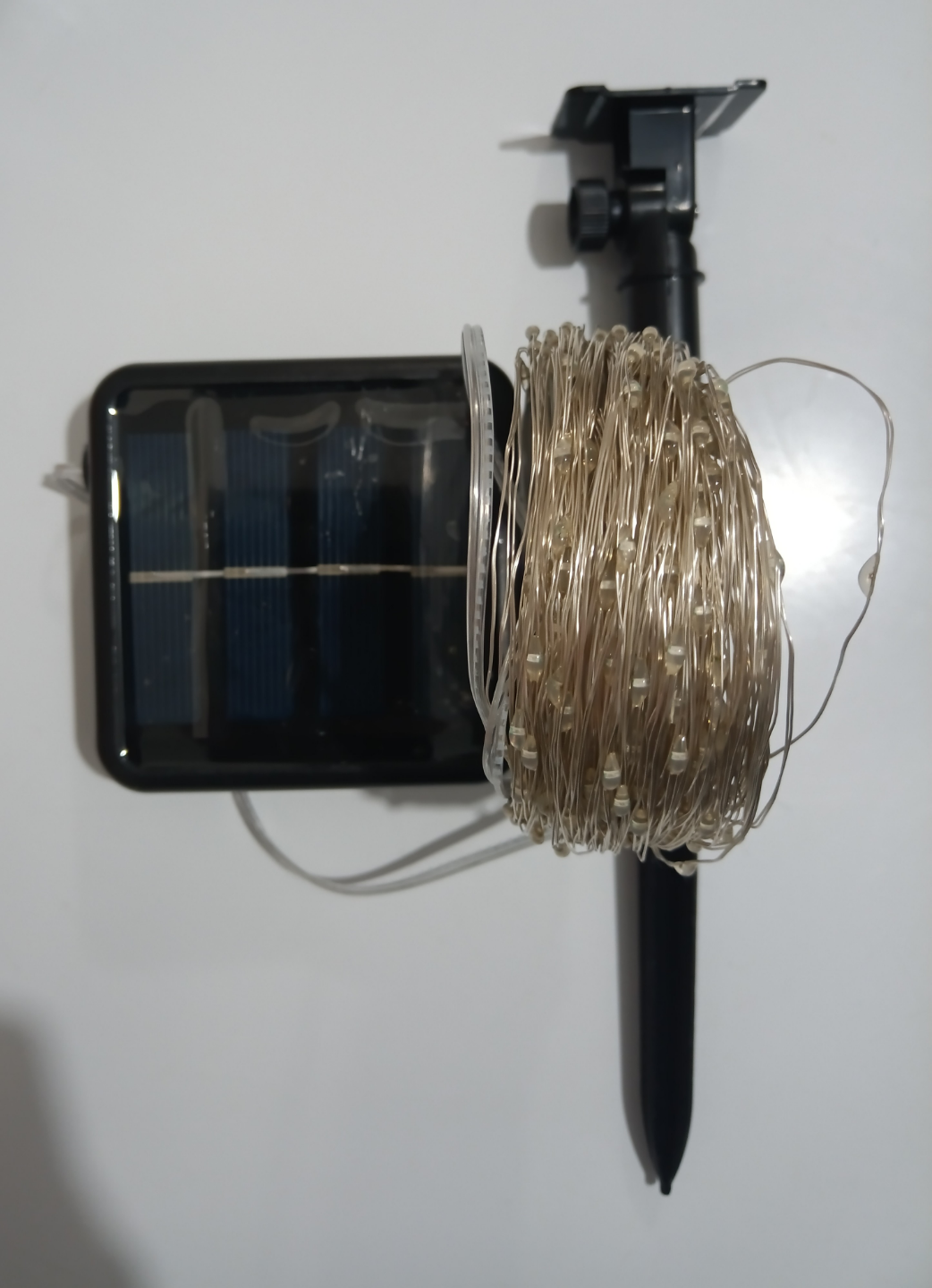 Solar Powered Fairy Lights - Warm White & Blue