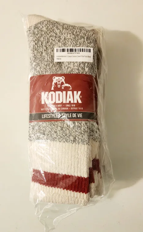 Kodiak Women's Casual Crew Socks - Pack of 2 image indicator(2)