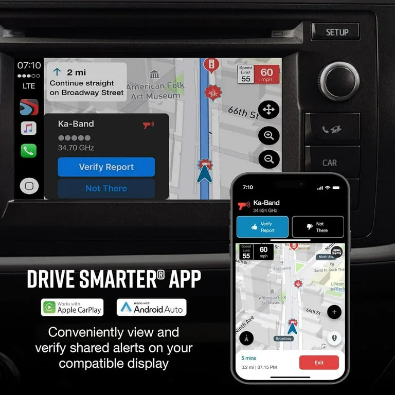 Cobra RAD 480i Radar/Laser Detector (Brand New) image indicator(10)