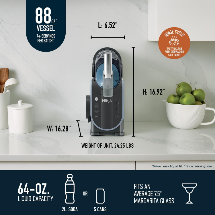 BRAND NEW Ninja Slushi Professional Frozen Drink Maker - photo 5