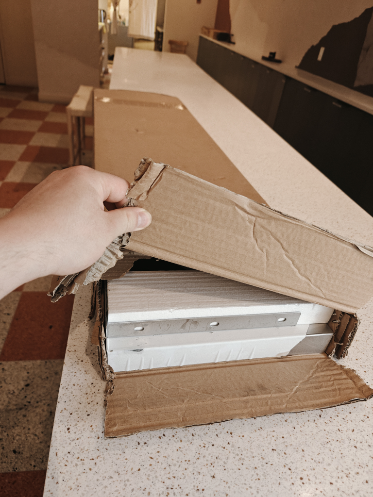 12"x48" Stainless Steel Wall Mounted Shelf - New in Box - photo 3