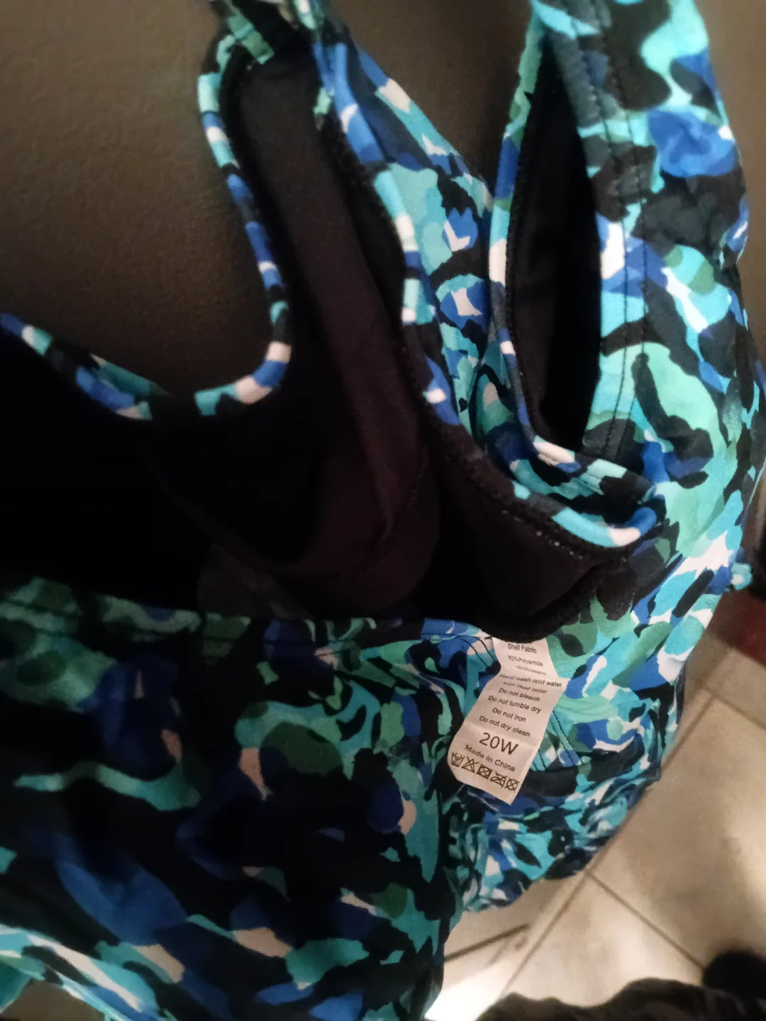 NEW!   LULU HATHAWAY Plus Size Tankini Swimsuit image indicator(9)