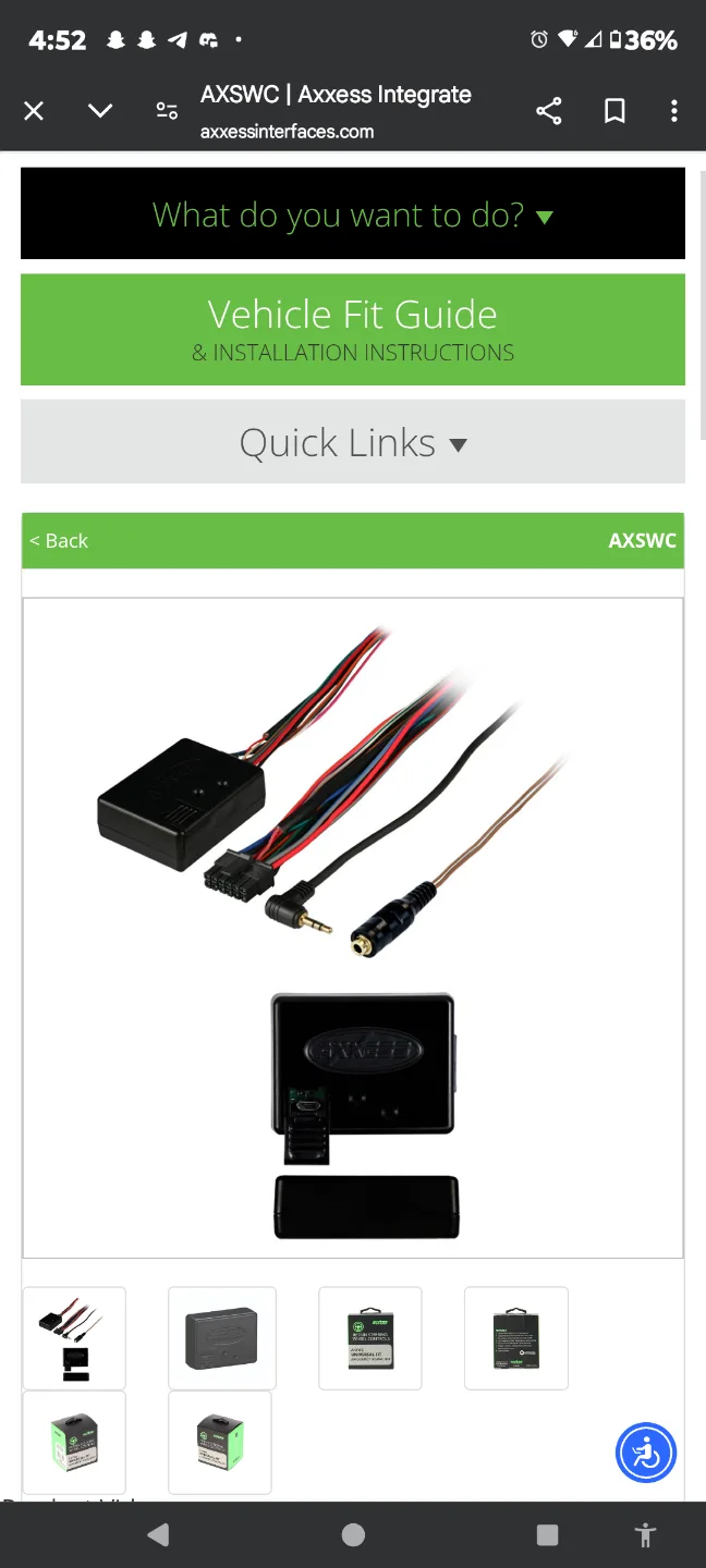 Axxess ASWC-1 Steering Wheel Control Interface image indicator(2)
