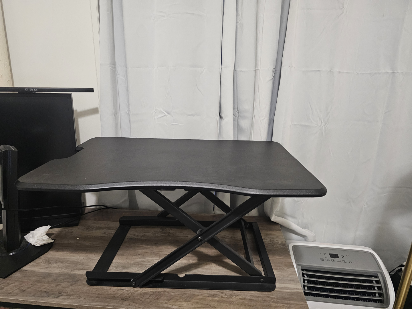 Millikan Adjustable Metal Base Standing Desk Converter