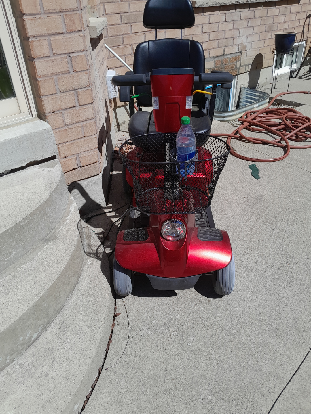 Used Red Mobility Scooter - photo 2