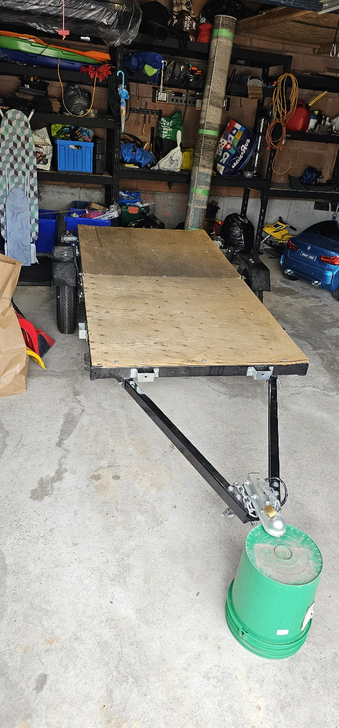 Compact Folding 4x8 Utility Trailer 1720lbs Payload, Road Legal - photo 4