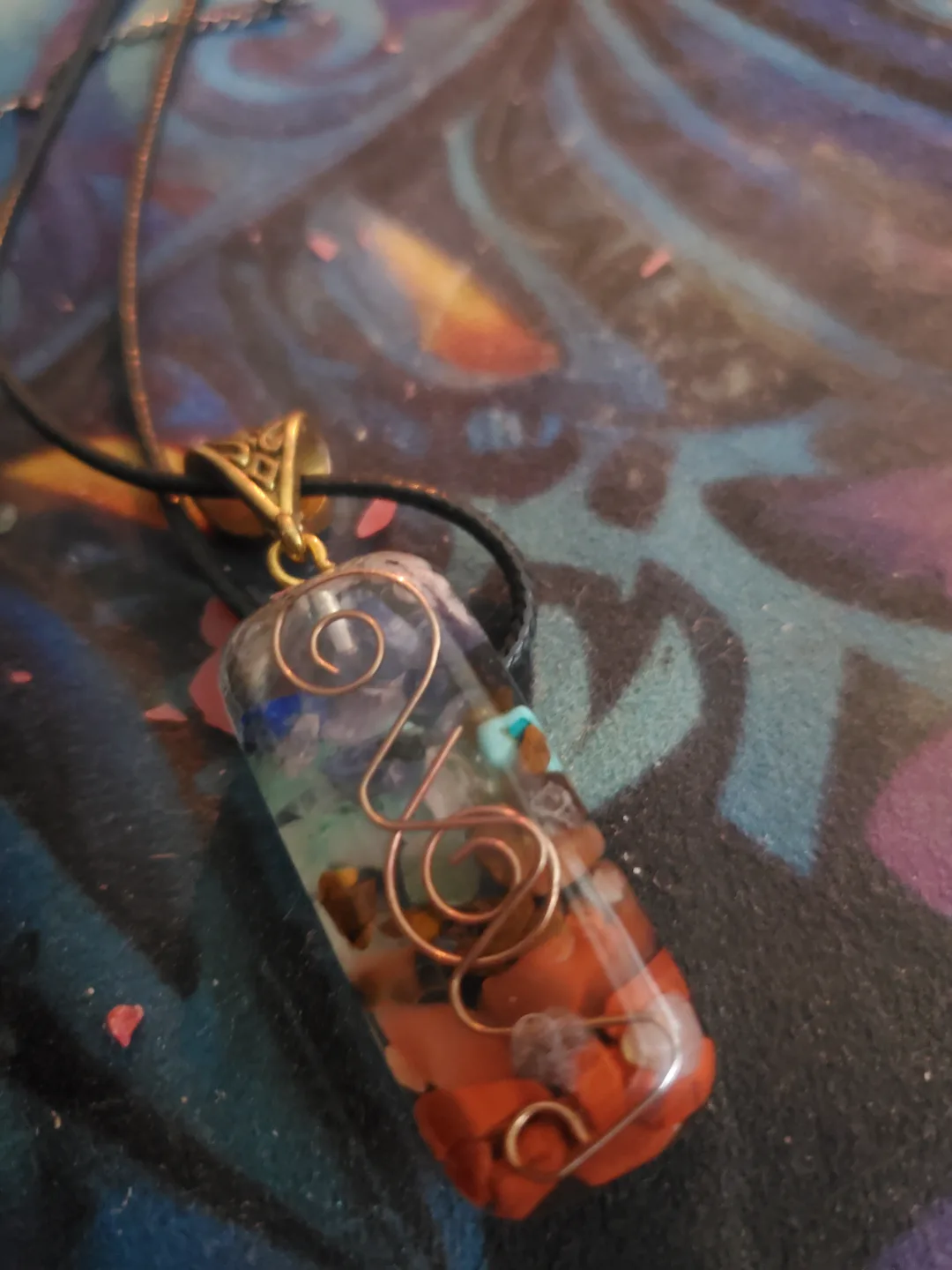 Handmade Crystal Healing Necklace Set image indicator(3)