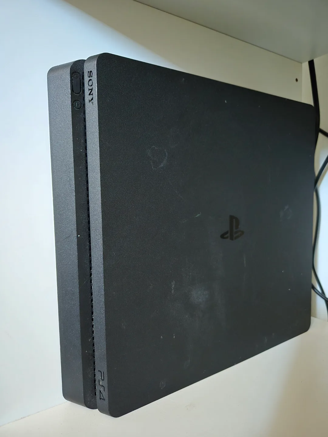 PS4 System and controller (clear)