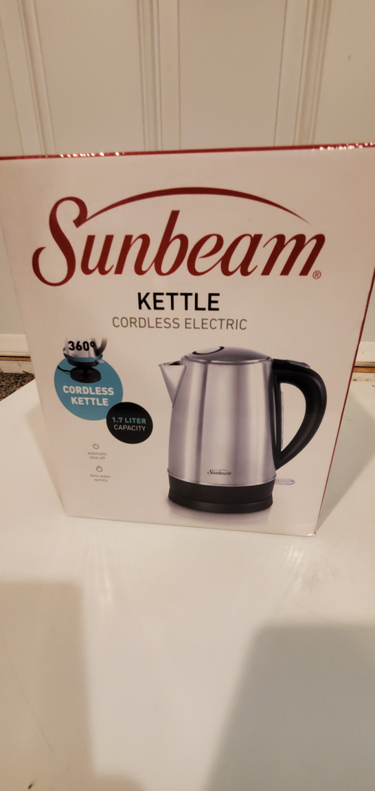 Sunbeam Cordless Electric Kettle - 1.7 Liter