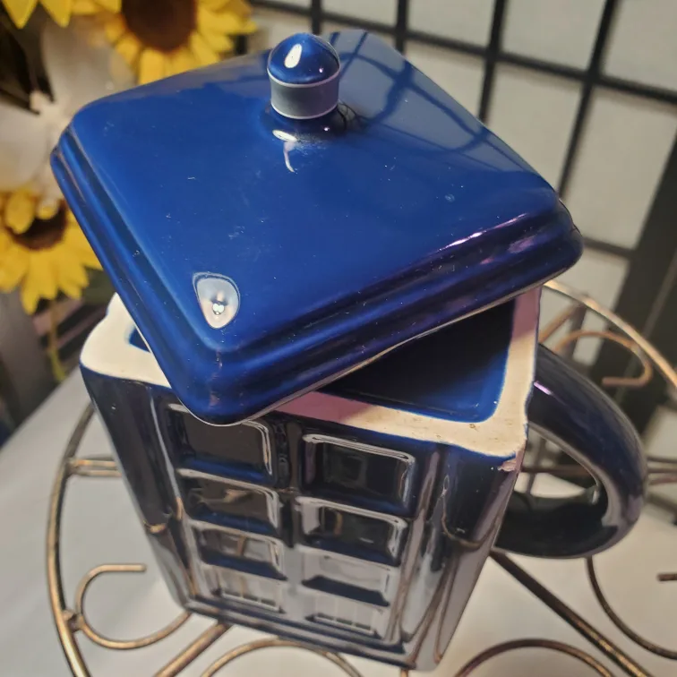 Bbc Doctor Who Tardis Coffee Mug With Lid Police image indicator(6)
