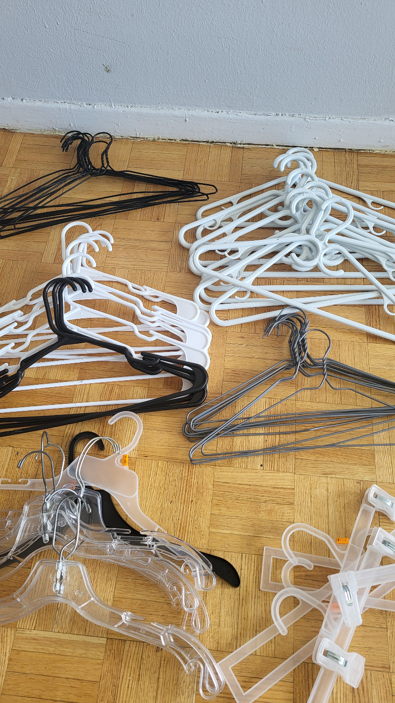 Bulk Clothing Hangers -  40+ 10 extra