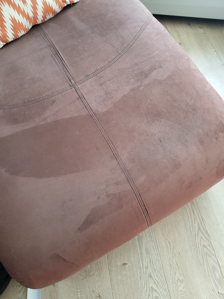 Brown Suade Chaise Lounge - photo 3