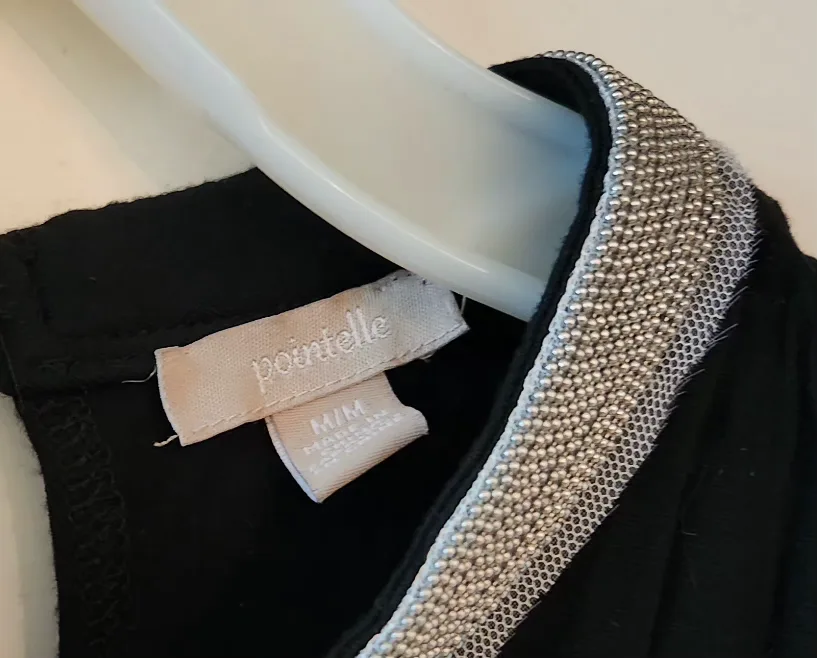 Sleeveless Tunic Top with Beaded Detail image indicator(10)