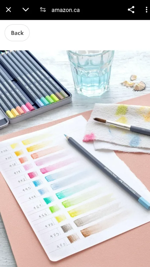 (NEW)Faber-Castell Goldfaber Aqua Watercolour Pencils - 36 count image indicator(4)