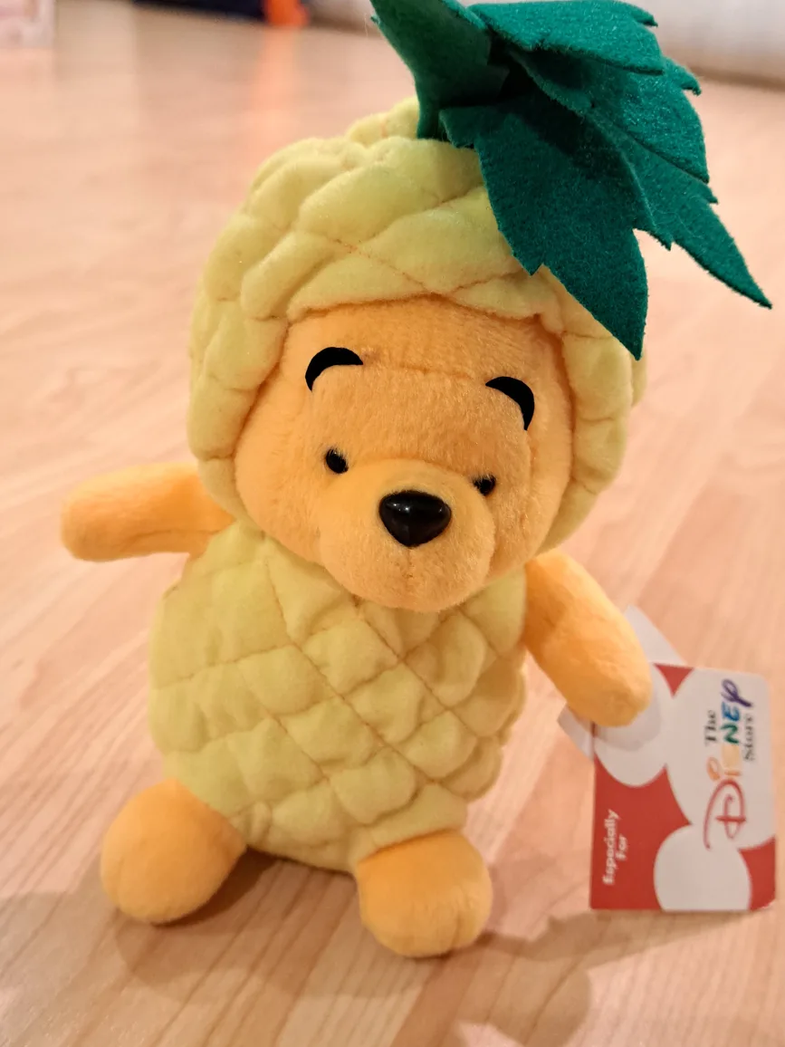 6" Pooh Pineapple Mini Plush - Disney Store image indicator(4)