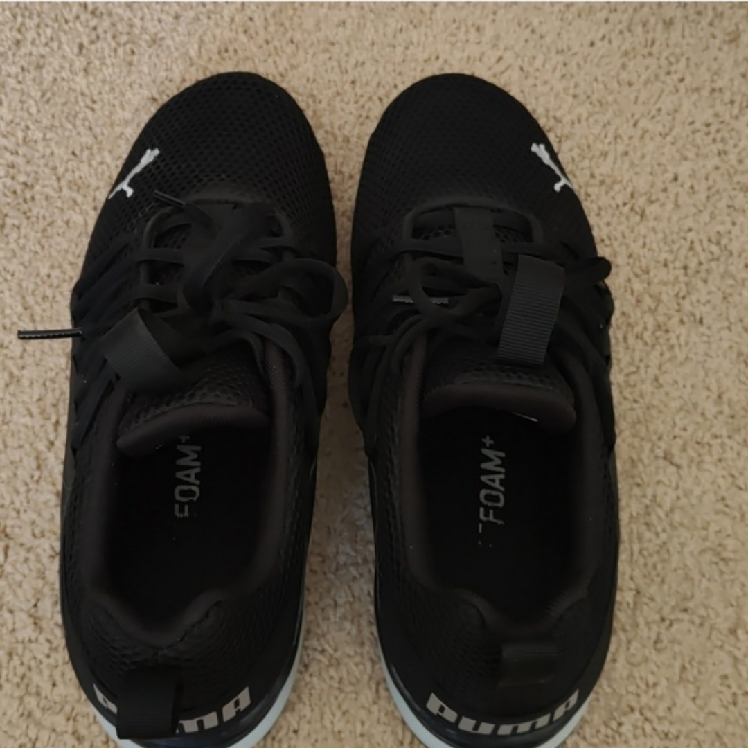 Puma Men’s Black Running Shoes - Size 8.5 - photo 3