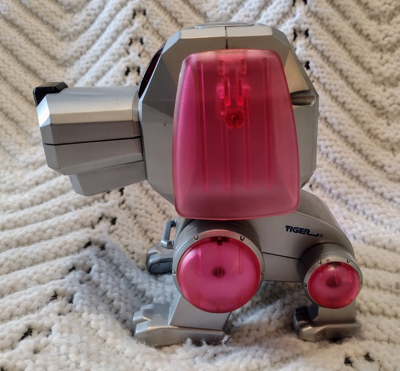 Sega Interactive Toy Poo-Chi Robot Dog Pink NO TAIL 1999 - photo 4