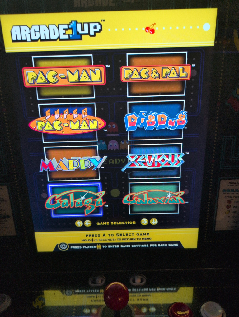 Arcade1Up Pac-Man 12-in-1 Countertop Arcade Game - photo 2