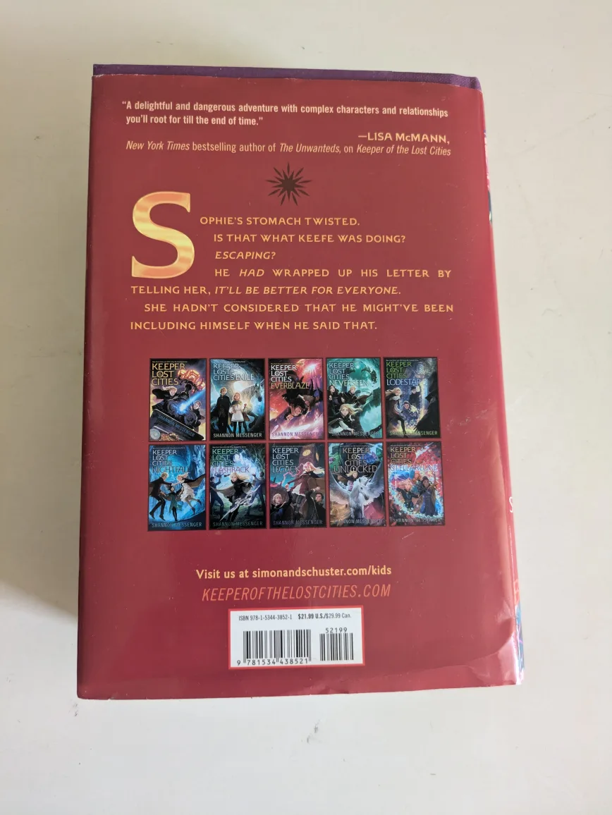 Keeper of the Lost Cities: Stellarlune (Book 9) image indicator(4)