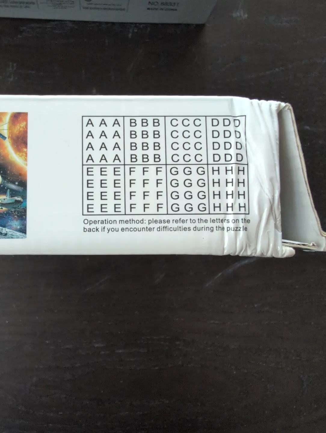 Two 1000-Piece Jigsaw Puzzles - Round Rainbow & Space image indicator(5)