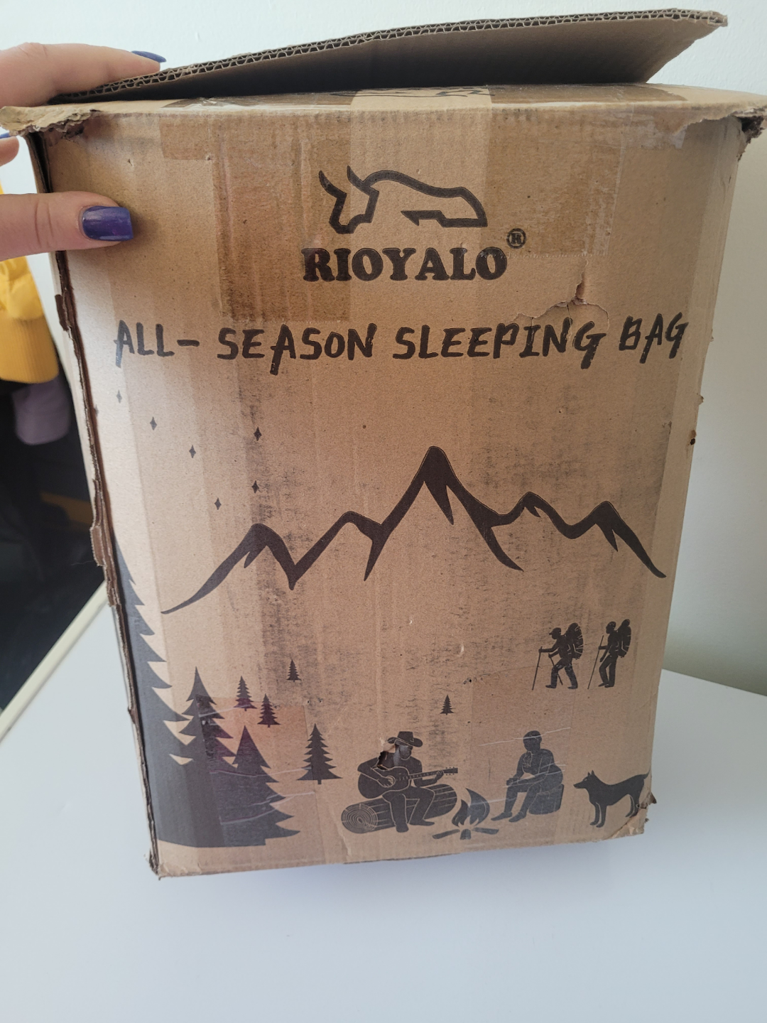 Rioyalo Sleeping Bag - Blue - photo 4