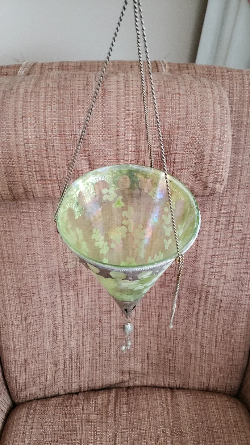 Vintage Hanging Glass image indicator(2)