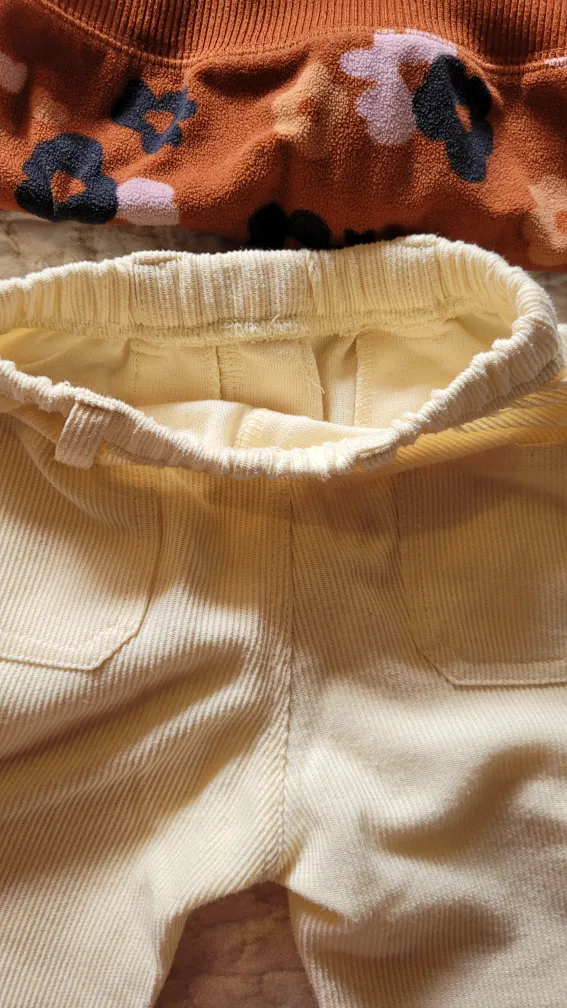 💚Fleece Zip-Up Hoodie & Pants Set, 9 month image indicator(5)