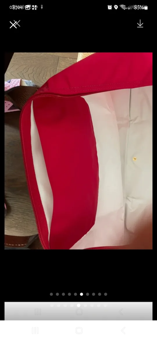 Authentic Longchamp XL travel bag image indicator(5)