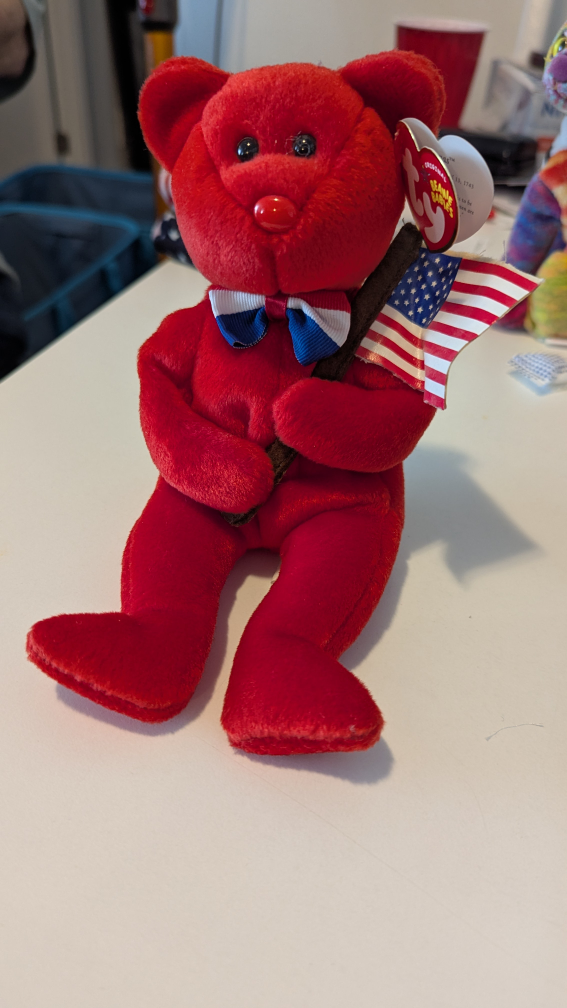 Ty Beanie Baby Thomas the Bear