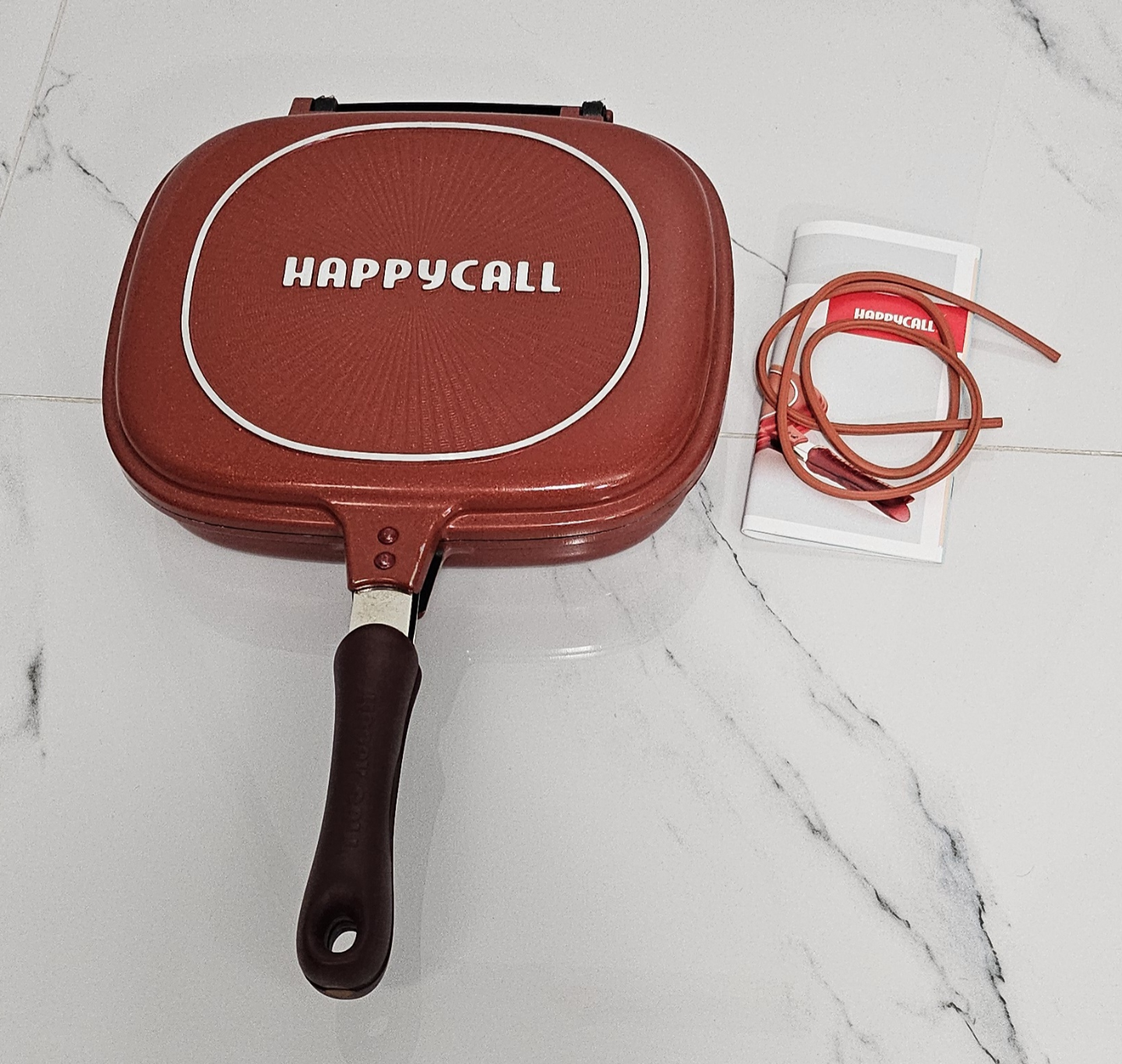 Happycall Double Sided Frying Pan - Red