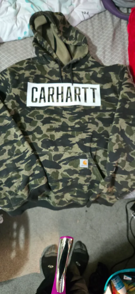 Carhartt Camo Hoodie - Size XL