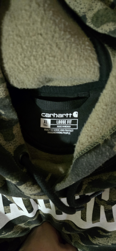 Carhartt Camo Hoodie - Size XL - photo 3