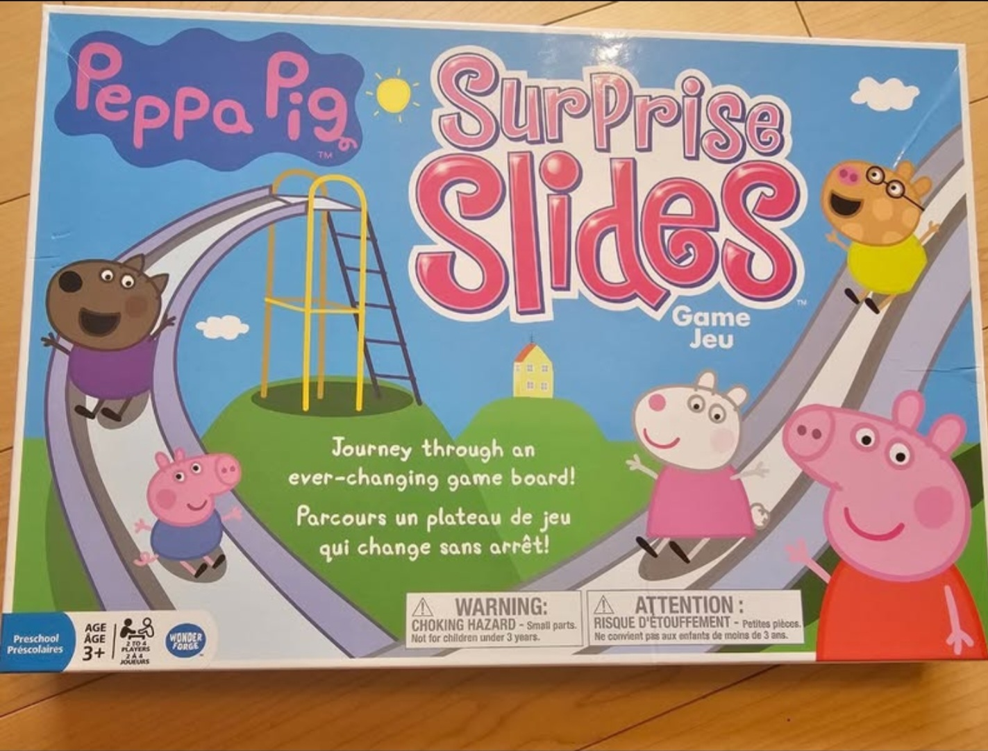 bilingual, Peppa Pig Surprise Slides Game - photo 2
