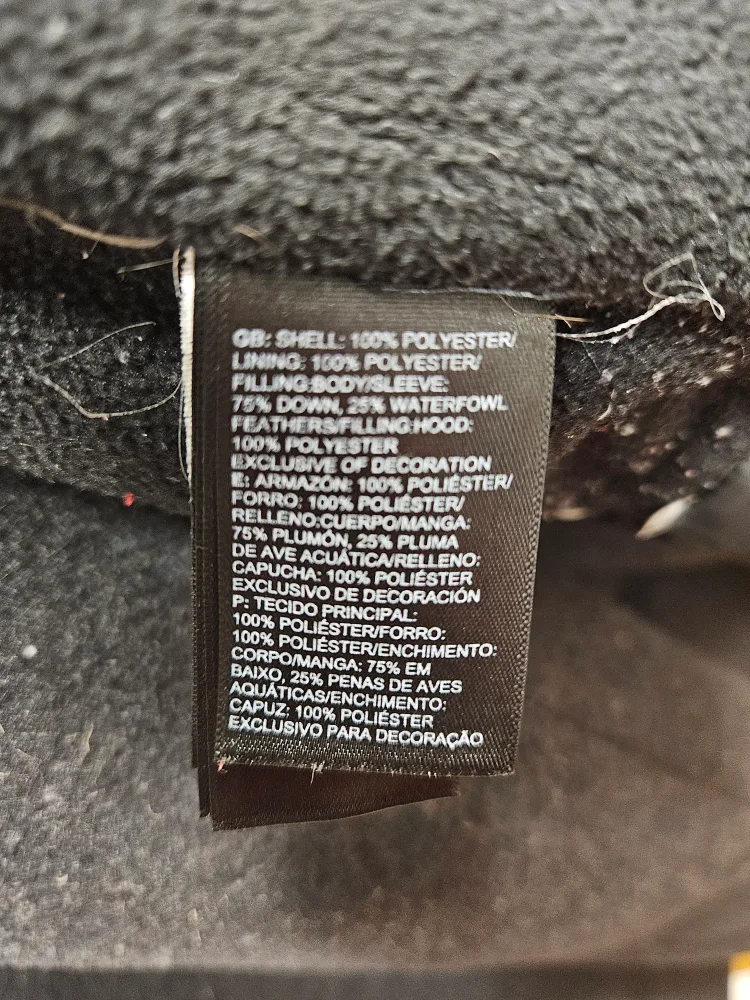 The North Face Girls' Black Puffer Jacket Size L/G (14/16) image indicator(6)