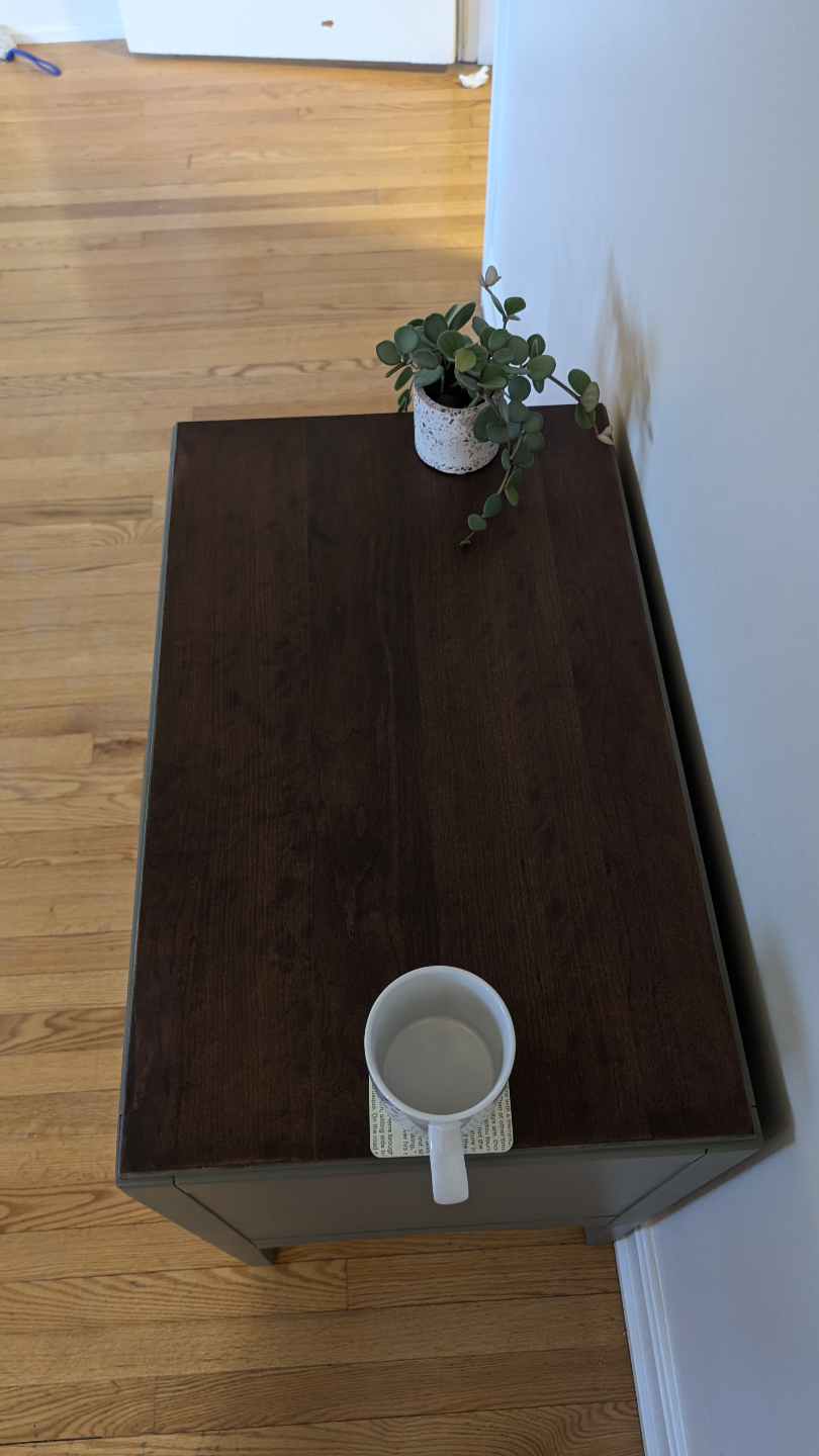 Refinished Side Table /Nightstand - photo 5
